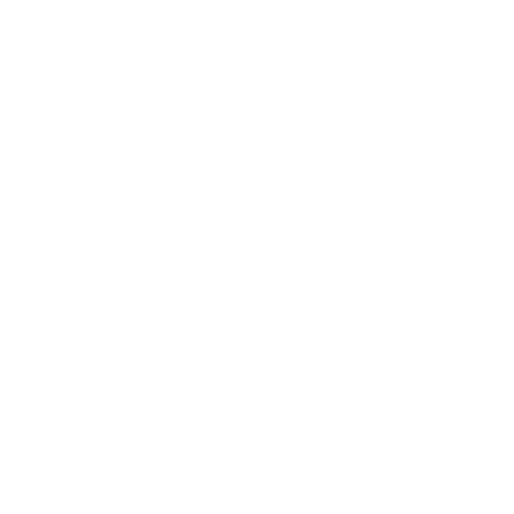 Facebook logo in white.